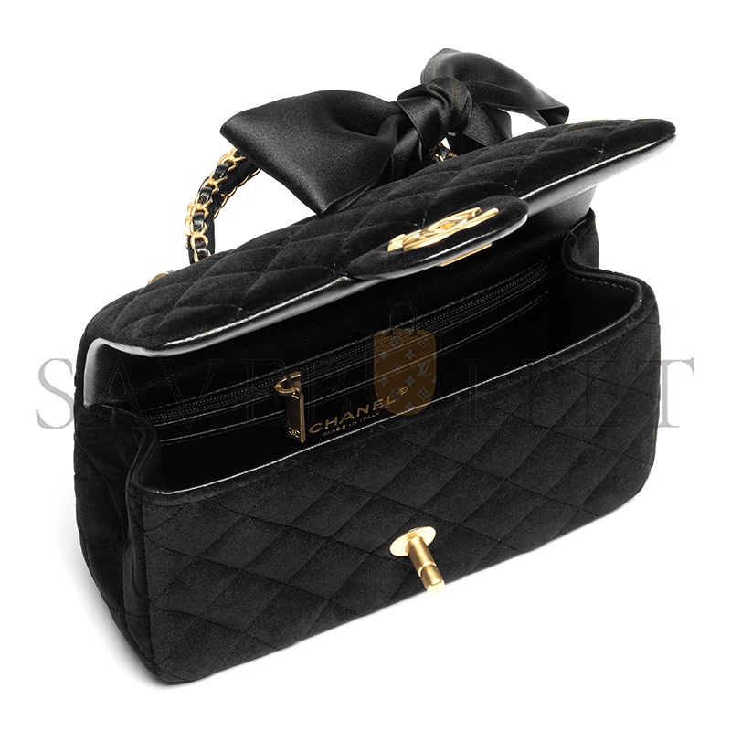 CHANEL MINI FLAP BAG WITH TOP HANDLE AS5875 (20*13*6cm)